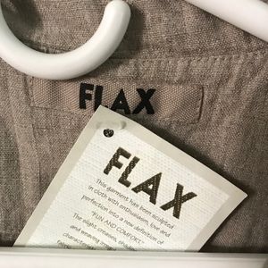 FLAX LINEN TRAVELER JACKET